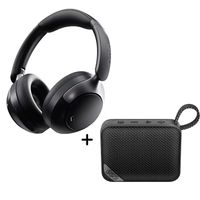 Combo QCY Audífonos H3 Pro Negro ANC + Parlante SP2 Negro