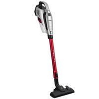 Aspiradora Vertical THOMAS TH-1022C Plateado con Rojo | Potencia y Limpieza Fácil