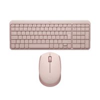 COMBO LOGITECH TECLADO K250 Y MOUSE M170 ROSADO