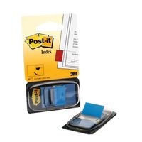 Banderitas Adhesivas 3M Post-It 25.4 X 43.2 Mm Azul 50 Hojas