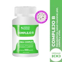 Complejo B Complex 300Mg  100 Cap Dermo Sumak + Pastillero