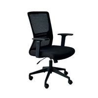 Silla Palma Negro Giratoria - Ziyaz