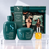Alfaparf milano semi di lino reparative pack shampoo 250 ml + mascarilla 200 ml + cristalli liquidi