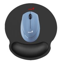 COMBO GENIUS MOUSE NX-7009 AZUL GRIS Y PAD MOUSE G-WMP 100 C/DESCANSADOR