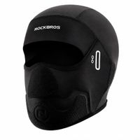 Pasamontañas Rockbros LF70859 Para Ciclismo Moto Verano Transpirable Negro