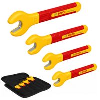 LLAVES MIXTAS DIELECTRICOS INDUSTRIAL AISLADA 1000V 4 UNIDADES 1600A02NE8 BOSCH
