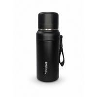 Botella Térmica 600ml de Acero Inoxidable Portátil Negro