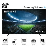 Smart TV Samsung 85'', 4K Ultra HD, Mini LED, sistema Tizen integrado, UN85M70HAGXPE, 2026 - mega im