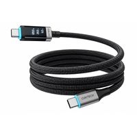 Cable CUKTECH CMC615P USB-C a USB-C 240W – 1.5 m con pantalla TFT