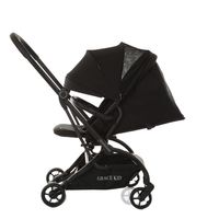 COCHE DE BEBE LONDON ROTACION DE 360° VIAJERO COLOR NEGRO