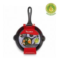 Sartén Hierro Fundido Victoria 16.5cm Curado - Cocina Diaria