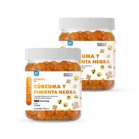 Gomitas De Curcuma Y Pimienta Negra Adultos 150 Gomitas - Dermo Sumak 2Uni