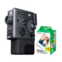 Camara Fujifilm Instax Mini Evo Cinema Black + Pack de Pelicula x20