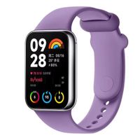 CORREA DE GOMA PARA XIAOMI SMART BAND 9-8 PRO LILA
