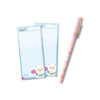 Set Llamiartista: blocks de notas + lapicero