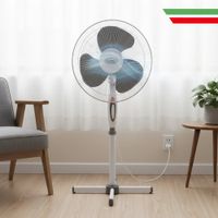 VENTILADOR 3 EN 1 ALFANO PISO MESA Y PARED 16"" 60W AL-1680