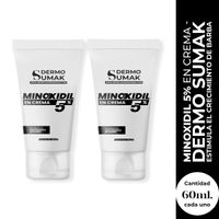 Dermo Sumak Minoxidil en Crema 5% 60g – Crecimiento de Barba 2 Unidades