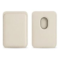 TARJETERO MAGSAFE WALLET PARA IPHONE 12-13-14-15-16-17 COLOR BEIGE