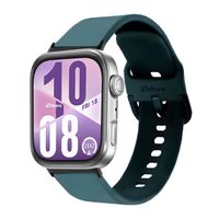 Correa Silicona Para Huawei Watch Fit 4 Hebilla Black Verde Oscuro