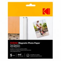 Papel Magnético Kodak 102x152mm 5 Hojas Para Impresora Inkjet