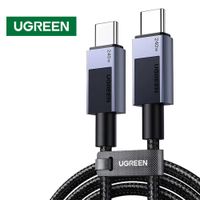 Cable USB-C a USB-C Ugreen Carga Rápida 240W PD 3.1 Trenzado de 2 Metros