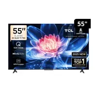 Televisor Smart TV TCL 55"" 4K QLED Google TV 55T6C - MEGA IMPORT