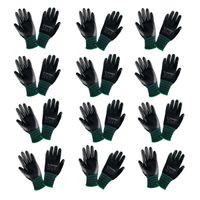 Guantes de Nylon de nitrilo talla M 12 unidades Truper