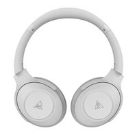 DOQAUS  - Audífonos BT 5.4 Focus 5 - 120H de Música - Gris Hielo