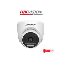 Cámara Seguridad Hikvision DS-2CE76K0T-LPFS 3K Domo Analógica Audio Luz Inteligente IR 20M