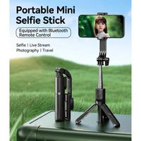 Selfie Tripode Streaming Remax P16 Negro 80cm 360° bluetooth