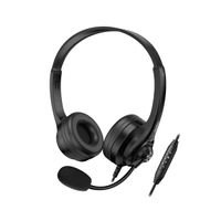 AUDIFONO C/MICROF. GENIUS HS-235U AI COPILOT 40MM USB-A BLACK