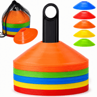 Conos Tortuga Set 50 Platillos Agilidad Coordinacion Fútbol