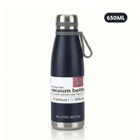 Termo Tomatodo De 650 ML Acero Inoxidable Color Azul