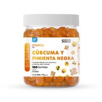Gomitas De Curcuma Y Pimienta Negra Adultos 150 Gomitas - Dermo Sumak