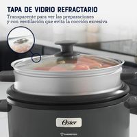 Olla Arrocera Oster 1.8L 10 Tazas DiamondForce 3 en 1 con Sofrito y Vaporera CKSTRC10DFSKE53
