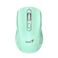 MOUSE GENIUS NX-8025S AI COPILOT WIRELESS 4-BOT SILENT ERGONOMICO AQUAMARINE