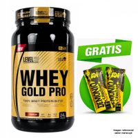 PROTEÍNA WHEY GOLD PRO 1.1 KG CHOCOLATE - 37 SERVICIOS