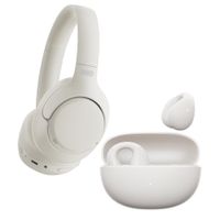 QCY Audífonos H3 Blanco + QCY Audífonos Inalámbricos Crossky C10 Blanco