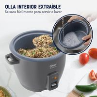 Olla Arrocera Oster 2.2L 12 Tazas 3 en 1 DiamondForce con Sofrito y Vaporera CKSTRC12DFSKE53