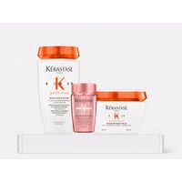 Kerastase nutritive pack cabello muy seco shampoo 250 ml + mascarilla 200 ml + travel
