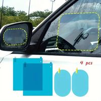 Protector Para Espejo Y Luna De Auto Pack X 4