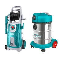 Hidrolavadora 2500w + Aspiradora 30 litros Total