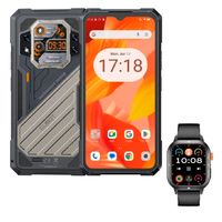 Combo Cubot Smartphone KingKong X 5G 16GB RAM 256GB + Smartwatch U1 Negro