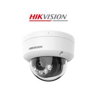 Cámara Seguridad IP Hikvision DS-2CD1123G2-LIU 2MP Domo Detección Personas Vehículos IK08