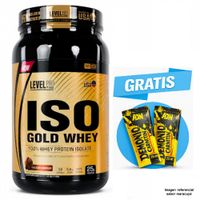 Proteína Level Pro Iso Gold Whey 1.1 kg Chocolate + Obsequio