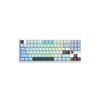 Teclado Gamer Aula F87 Pro V2 Inalámbrico Inglés Star Vector Switch White/Blue/Dark Purple
