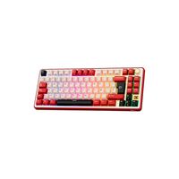 Teclado Royal Kludge RK X87 Cableado Red-Creamy Switch