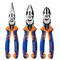 ALICATES MULTIFUNCIONAL, PELACABLE PONCHADOR WPS0413 3 piezas WADFOW
