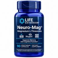 Life Extension Neuro-Mag Magnesio L-treonato - Salud de la Memoria 90 Cápsulas