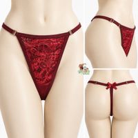 Pack 3 Tangas Mujer Hilo Invisible 100% Encaje siempre lista